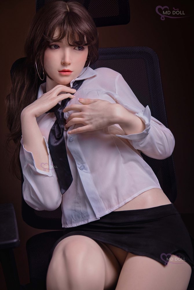 1P8A2647 MD Doll 166cm | 5ft45 F-cup Zoey full silicone sex doll (M-12)