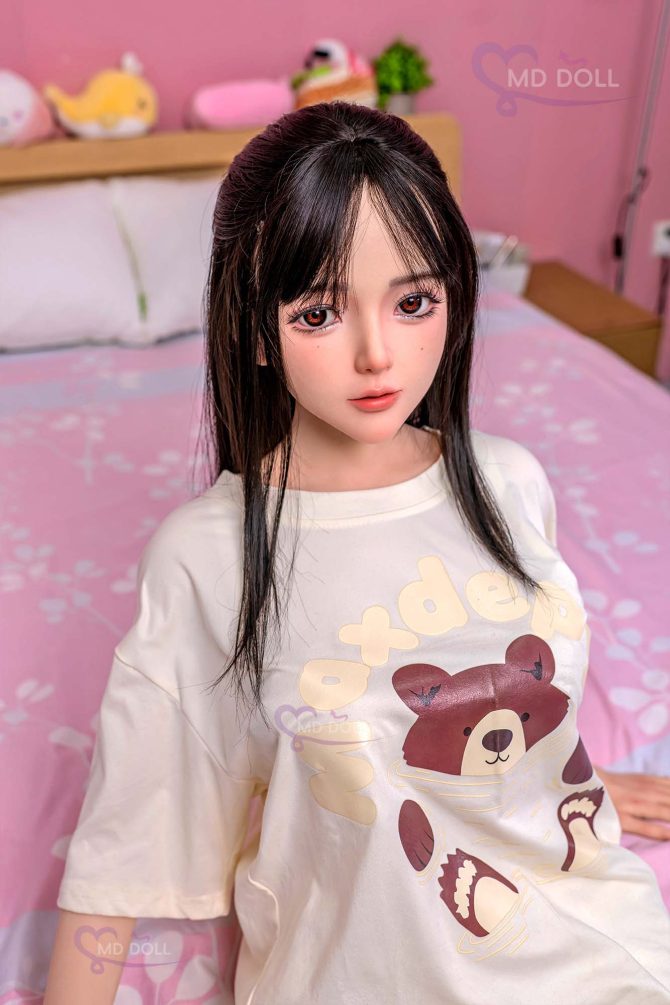 DLE_7718 MD Doll 150cm | 4ft9 D-cup Poppy full silicone sex doll (M-14)