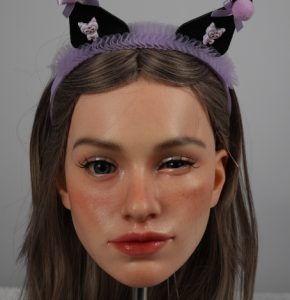Mechanically closable eyelids