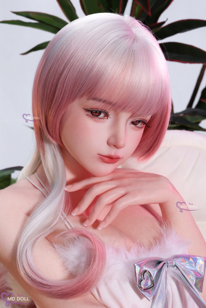 MD Doll 151cm | 4ft95 G-cup Kitty full silicone sex doll (M-59) including real skin texture