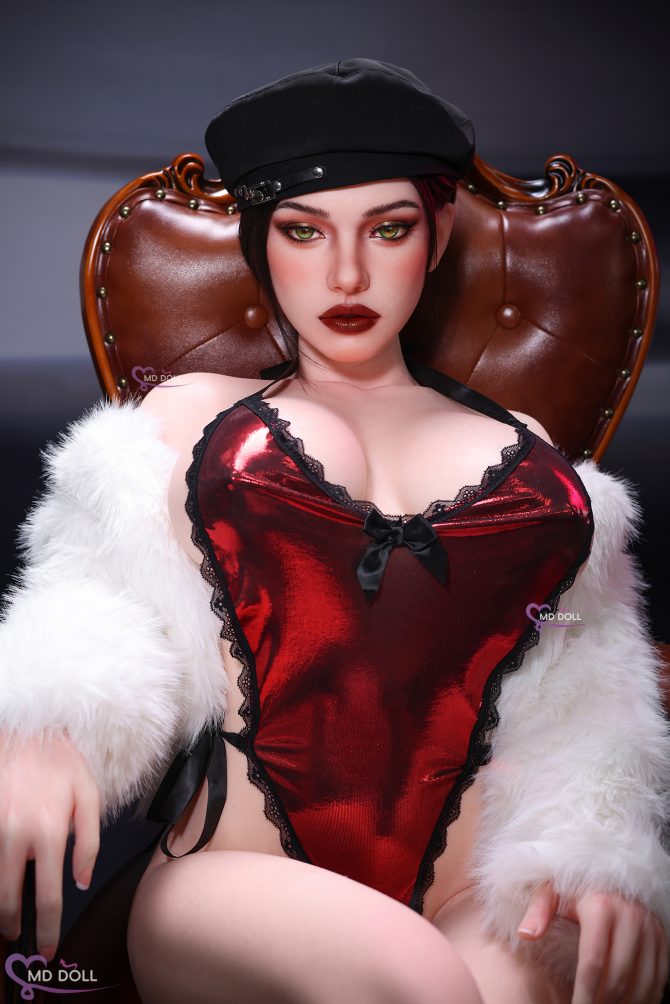 MD Doll 161 cm | 5ft28 H-cup Leona full silicone sex doll (M-63)  including real skin texture