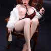 MD Doll 161 cm | 5ft28 H-cup Leona full silicone sex doll (M-63)  including real skin texture