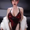 MD Doll 161 cm | 5ft28 H-cup Leona full silicone sex doll (M-63)  including real skin texture