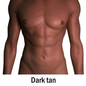 Dark tan
